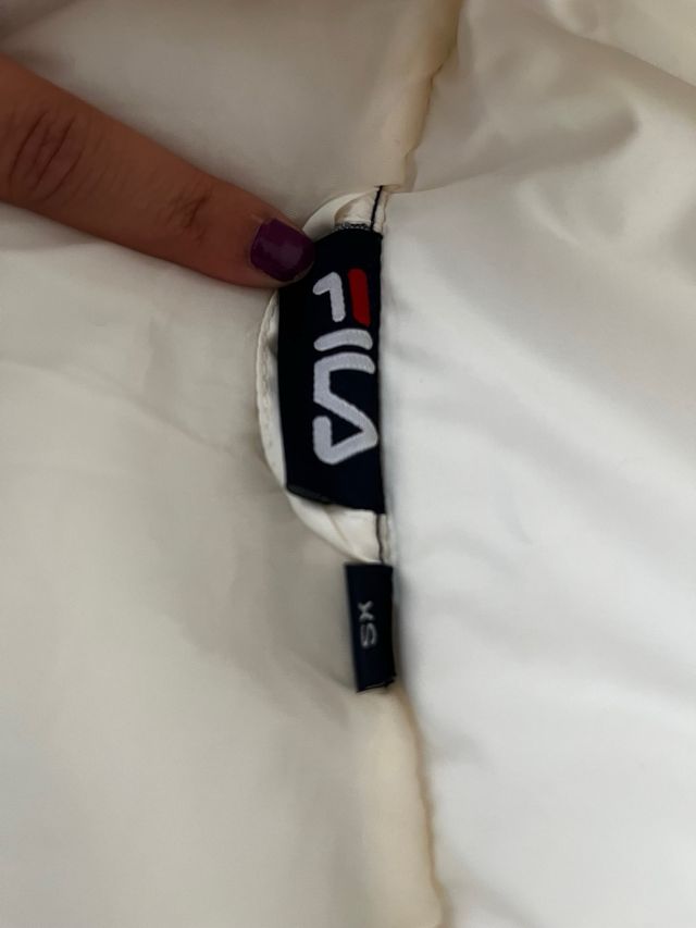 Plumífero Fila Blanco