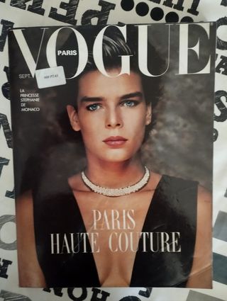 Revista Vogue Paris alta costura Estefania  Mónaco