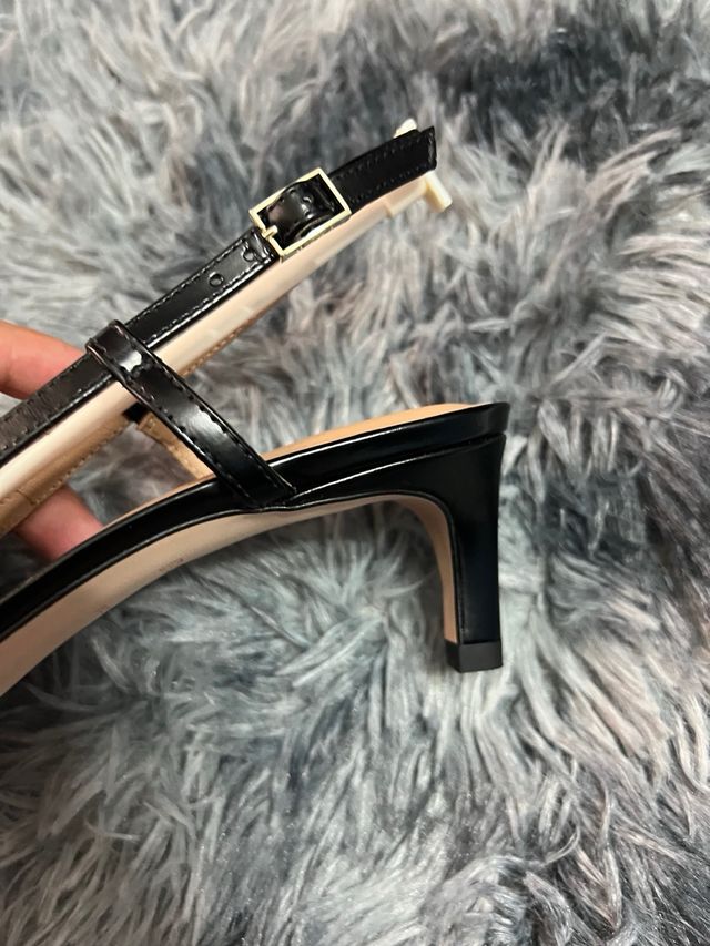 Scarpe slingback BOSS BB logo tacco basso 37