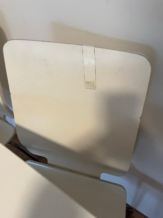 Mesa comedor blanca + 4 sillas