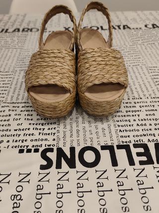 Sandalias Balearmania Ibiza Plataforma Beige