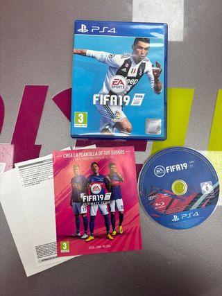 Videojuego PS4 juegos fifa 19 ps4