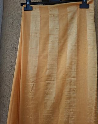 Coppia Tende arancioni a righe 240x260