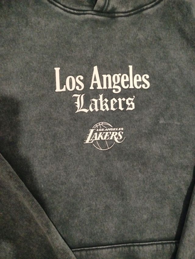 Sudadera Lakers Los Angeles Gris