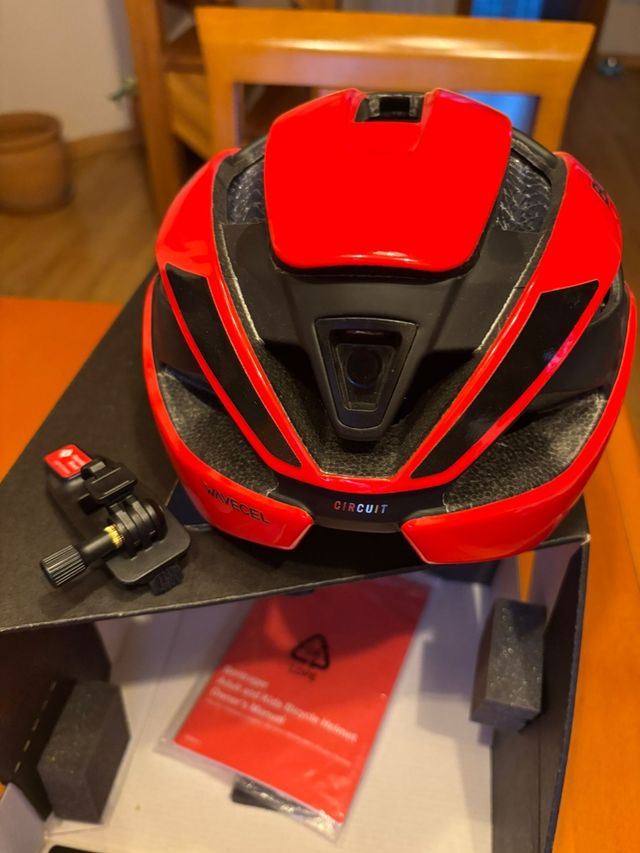 Casco Bontrager Circuit WaveCel Viper Red Talla S