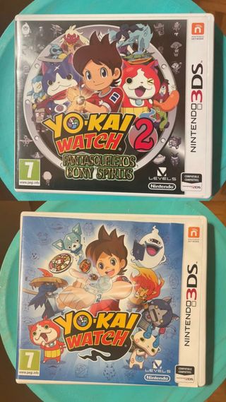 Yo-kai Watch 1 y 2: fantasqueletos