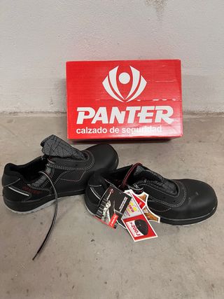 Zapatos de trabajo Panter negros