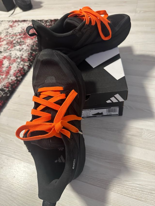Zapatilla Adidas Ultrarun 5 Running Negra Naranja