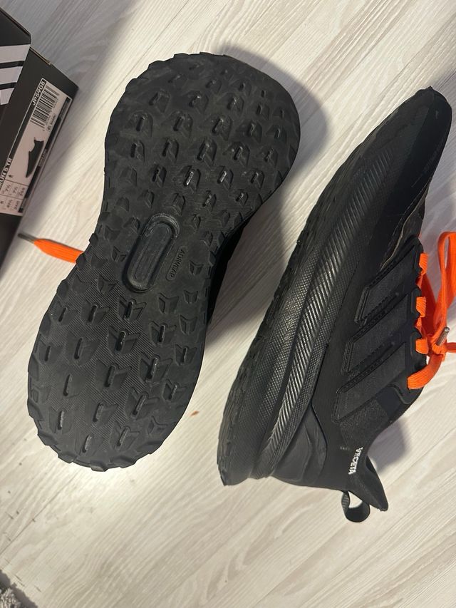 Zapatilla Adidas Ultrarun 5 Running Negra Naranja