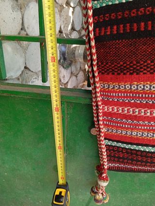 Alforjas antiguas hechas a mano