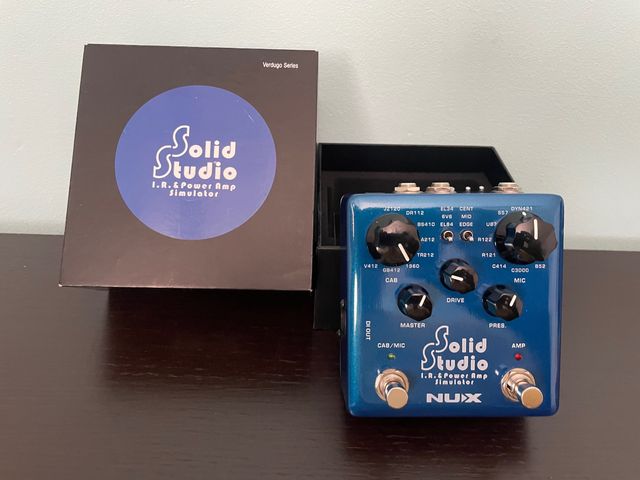 Nux Solid Studio I.R. & Power Amp Simulator