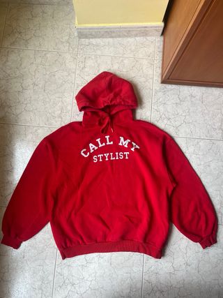 Sudadera Roja Call My Stylist