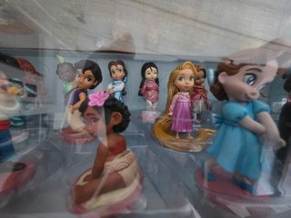 Figuras Disney Animators - Campanilla, Aladdin, Er