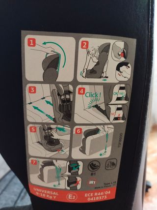 Silla de coche Nania Isofix