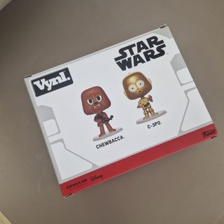 Star Wars Chewbacca y C-3PO Vynl. Figura