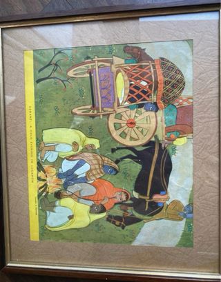 Set 3 Stampe Indiane Vintage