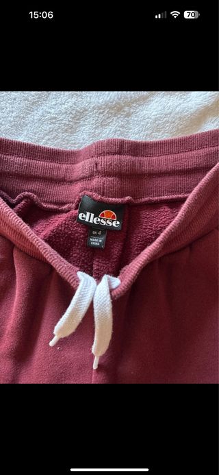 Pantalón deportivo Ellesse rojo
