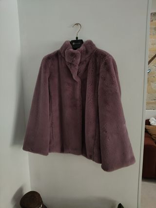 Pellicciotto Up To You viola taglia 40