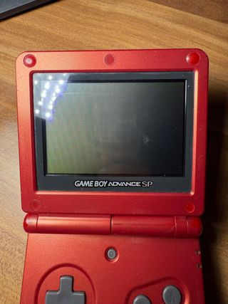 Consola Game Boy Advance SP Roja Edición Especial