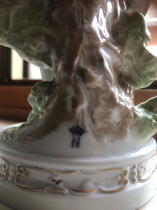 Statua Capodimonte Uomo Elegante