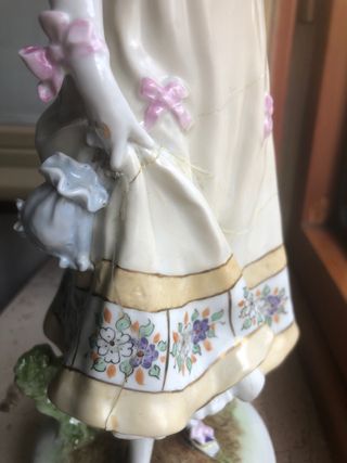 Statua Capodimonte Uomo Elegante