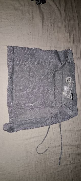 Pareo plateado Tezenis