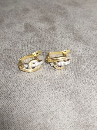 Pendientes Oro 18k con Diamantes