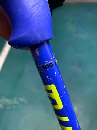 Esquís Salomon JR 140cm con Palos y Botas