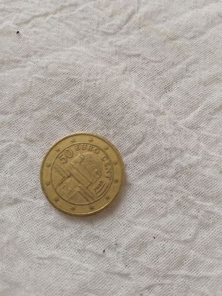 50 céntimos de Euro Austria 2002