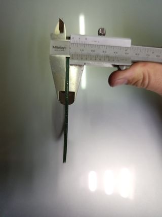 Cristal redondo para foco 110mm