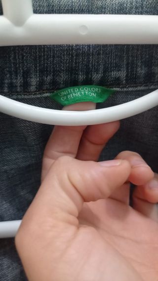 Chaqueta tejana Benetton