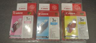 Conjunto de tinteiros Canon bci-3e selados