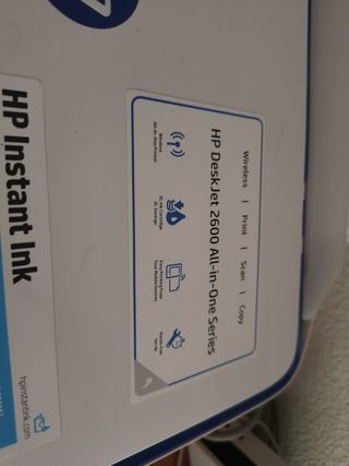 Impresora HP DeskJet 2600 All-in-One