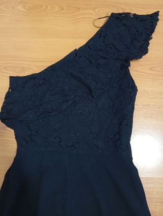 Mono Mango Negro Talla S