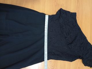 Mono Mango Negro Talla S