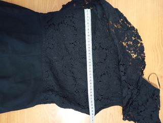 Mono Mango Negro Talla S