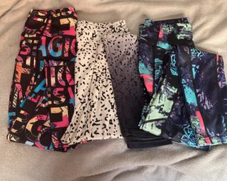 Lote 3 Mallas Deportivas Chica Shein Talla S. 