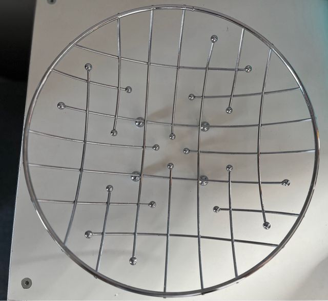 2 Fruteros Metálicos