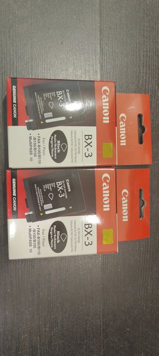 Tinteiro Canon BX-3 Preto x2