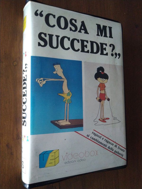 Cosa mi Succede? VHS Videobox