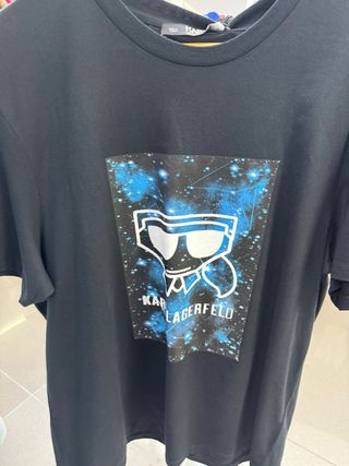 Camiseta Karl Lagerfeld Negra