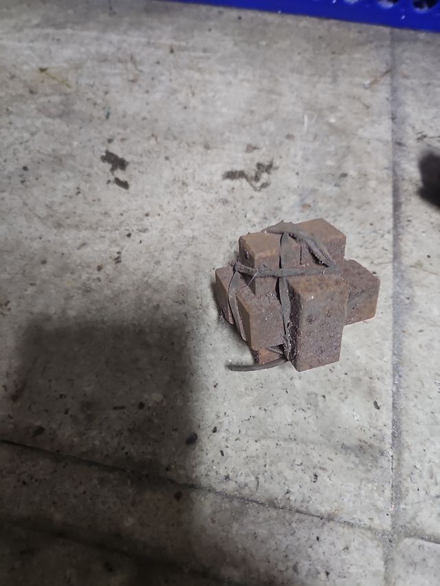 Tetris artesanal antiguo