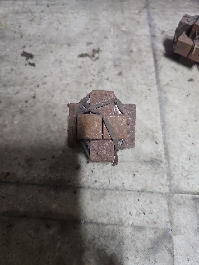 Tetris artesanal antiguo