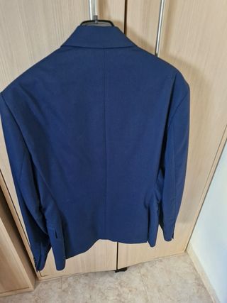 Traje Zara Azul Talla 46