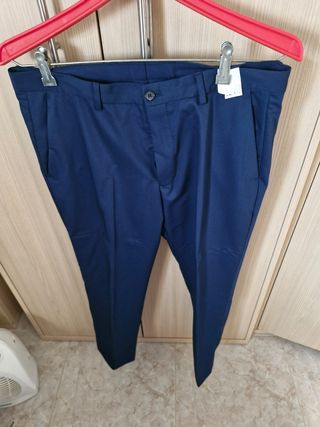Traje Zara Azul Talla 46