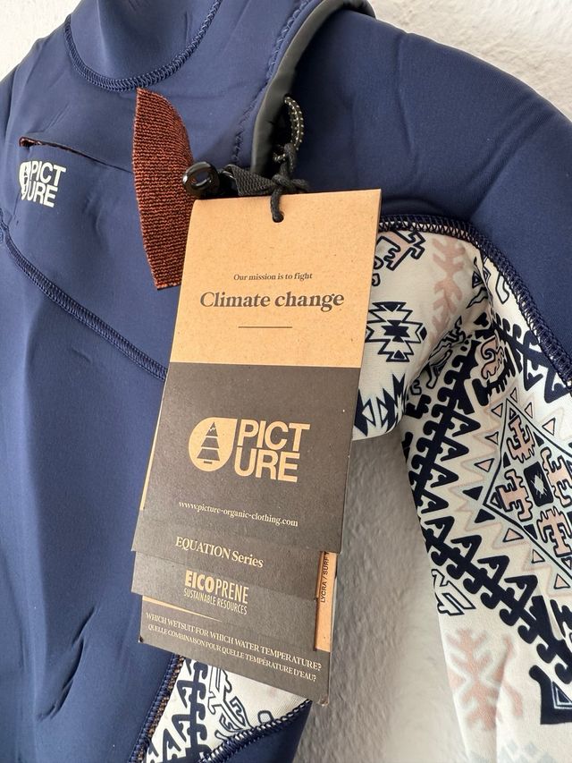 Traje de neopreno Surf Picture azul