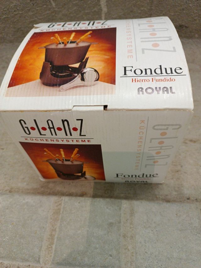 Fondue GLANZ Hierro Fundido Royal