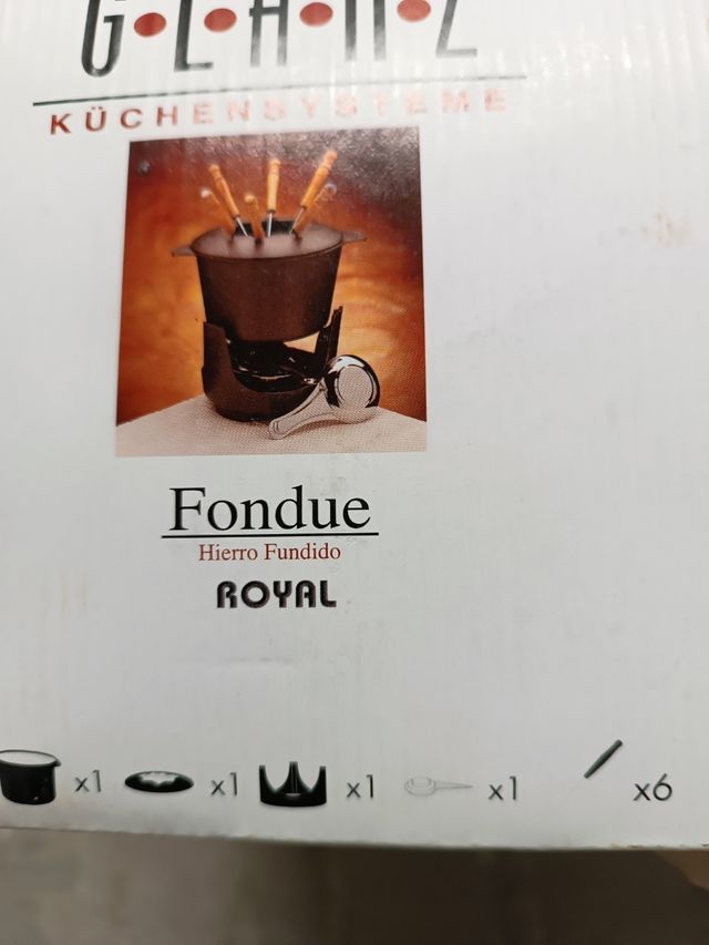 Fondue GLANZ Hierro Fundido Royal
