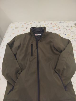 Chaqueta Clique Hombre Talla S Verde Oliva.
