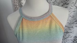 Camiseta de tirantes multicolor